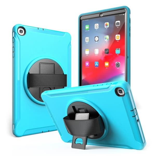 Samsung Galaxy Tab A 10.1 (2019) 360 sving hybrid etui - Baby Blå Blue