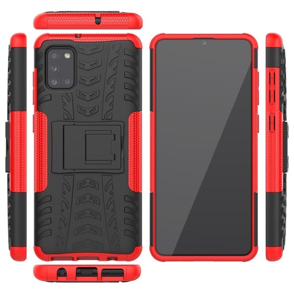 Offroad Samsung Galaxy A31 deksel - Rød Red
