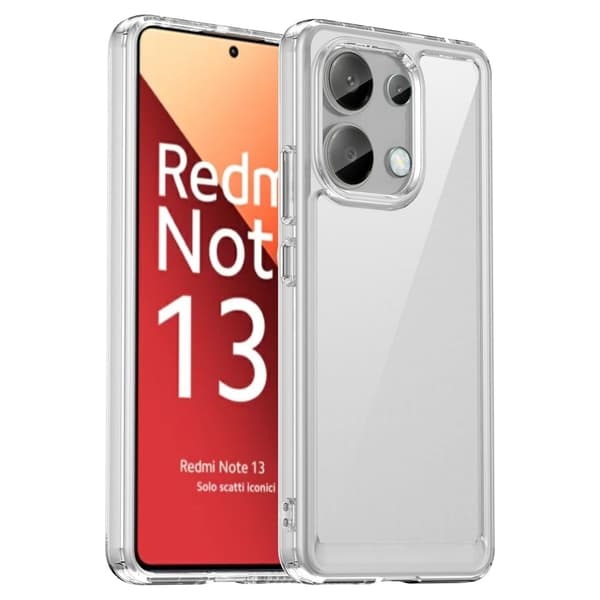 Xiaomi Redmi Note 13 4G smart akryldeksel - Gjennomsiktig Transparent