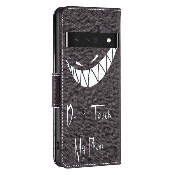 Wonderland Google Pixel 7 Pro flip-etui - Ikke Rør Telefonen Min Black