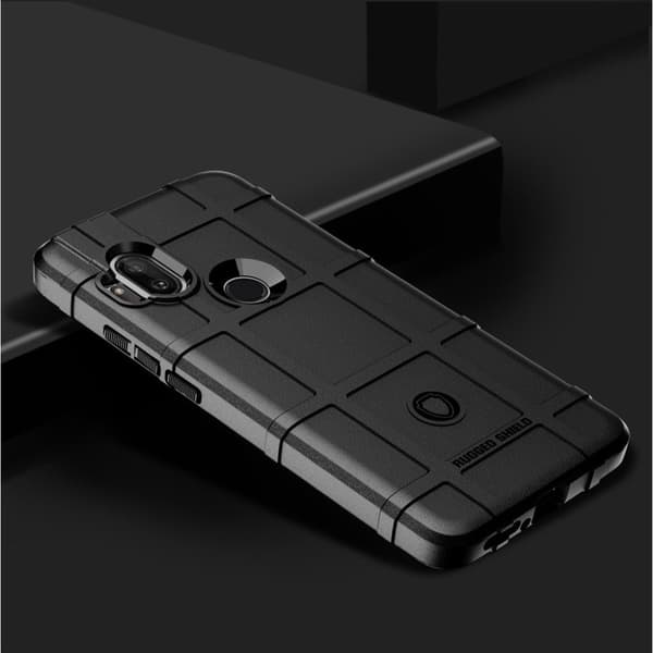 Robust Shield case - Motorola One  Hyper - Svart Black