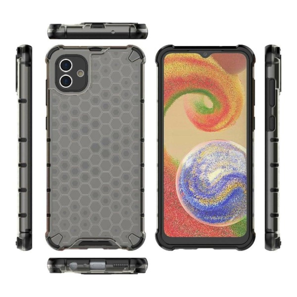 Bofink Honeycomb Samsung Galaxy A04 Suojakotelo - Musta Black