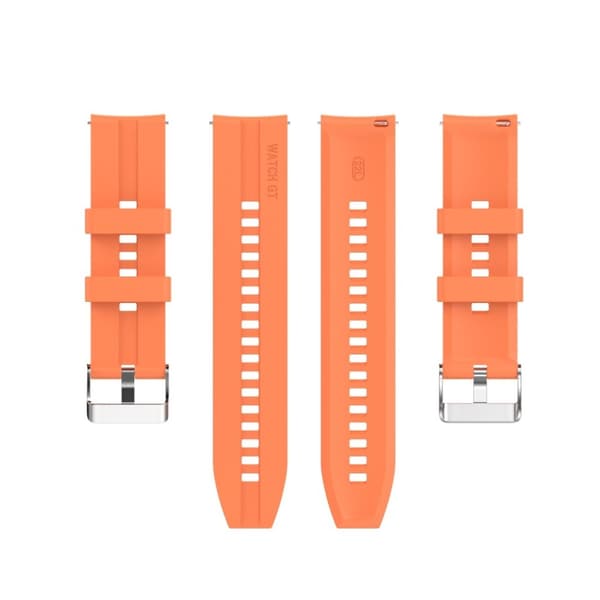 22mm silikoninen ranneke Amazfit-laitteille - Oranssi Orange