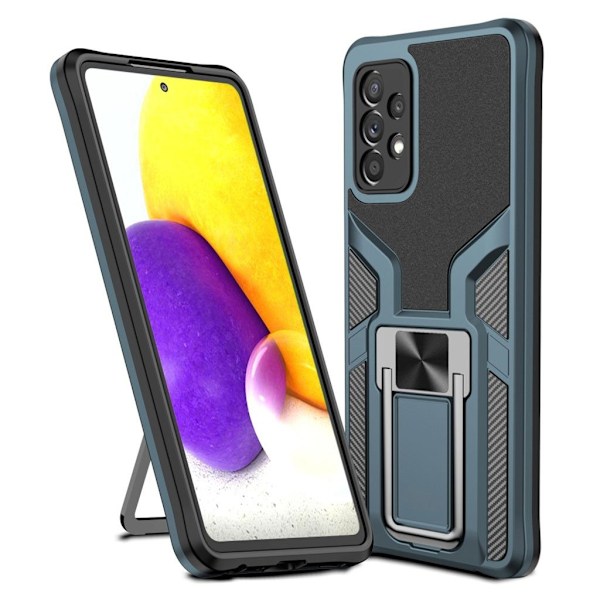 Stöttåligt Samsung Galaxy A72 5G hybridskal - Blå Blå