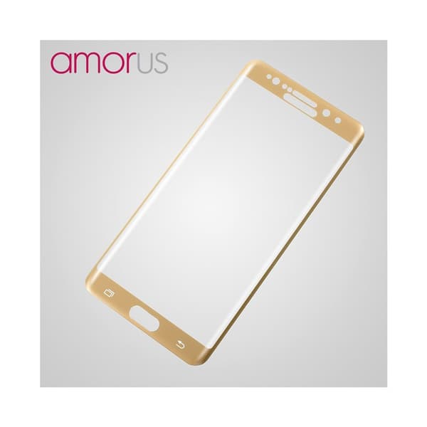 AMO Kurvet skjermbeskytter for Samsung Galaxy Note 7 - Gull Gold