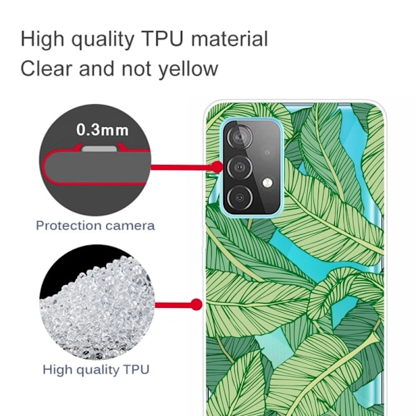 Deco Samsung Galaxy A23 cover - Grøn Green