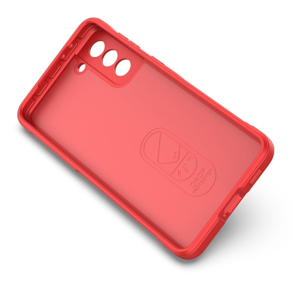 Pehmeä kahva muotoiltu kuori Samsung Galaxy S21 Plus 5G - Punainen Red