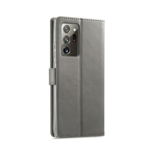 LC.Imeeke Samsung Galaxy Note 20 Ultra Flip Etui - Grå Silver grey