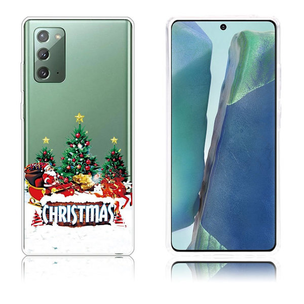 Joulu Samsung Galaxy Note 20 tapauksessa - Puu Multicolor
