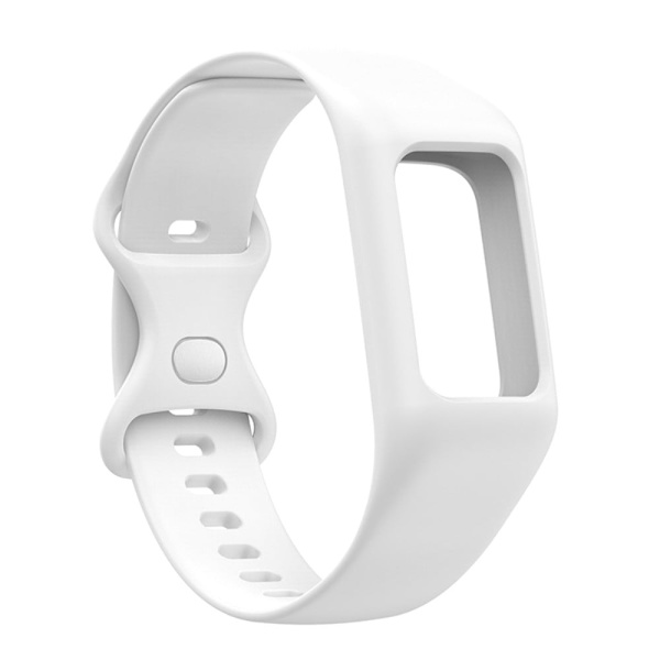 Fitbit Charge 3 enkelt klockarmband i silikon - Vit Vit