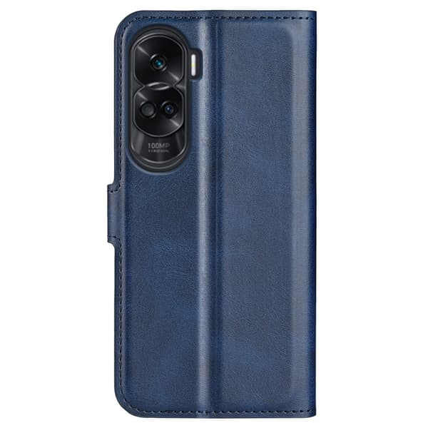 Honor 90 Lite / Honor X50i nahkainen lompakokkotelo - Sininen Blue