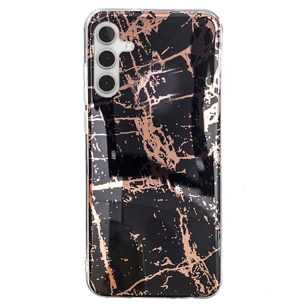 Deco Samsung Galaxy A54 Etui - Electroplated Sort Marmor Black