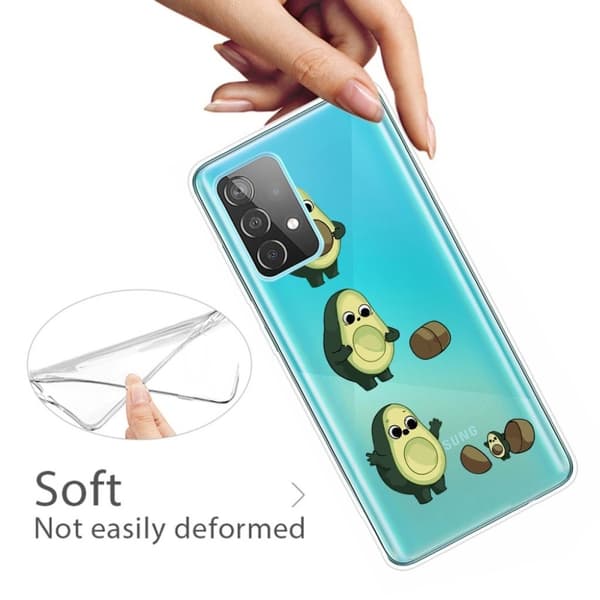 Deco Samsung Galaxy A52 5G kotelot - Avokado Green