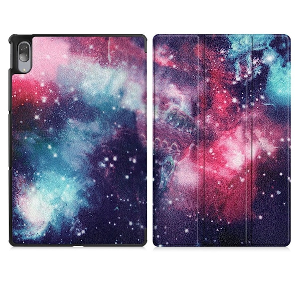 Lenovo Tab P11 Pro Cool Mønster Lær Etui - Angry Face Multicolor