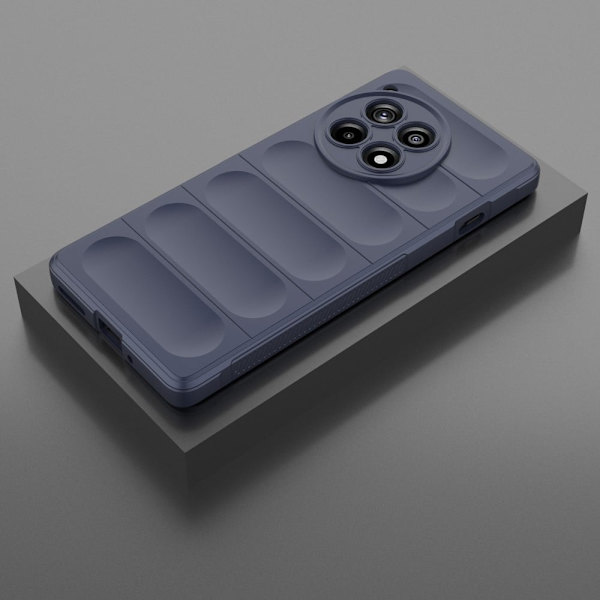 Blødt grebsformet OnePlus 12R / OnePlus Ace 3 cover - Mørkeblå Blue