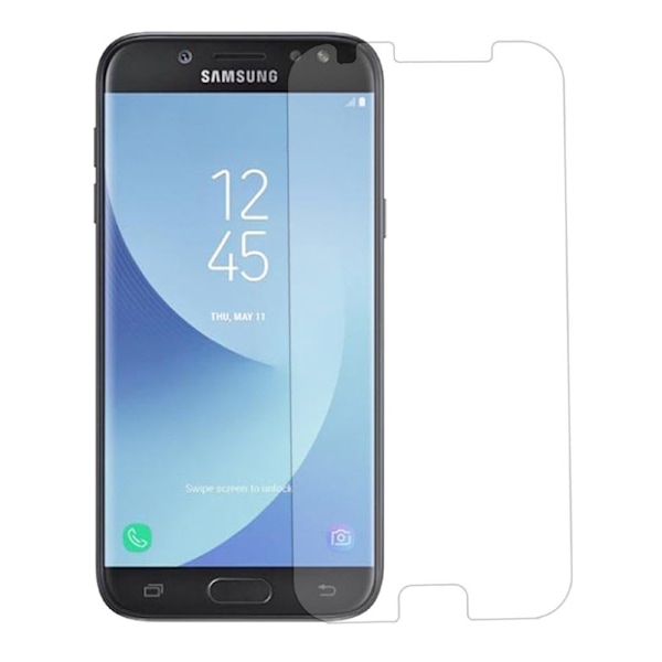 Samsung Galaxy J3 (2017) mallille temperoitu suojalasi näytölle Transparent