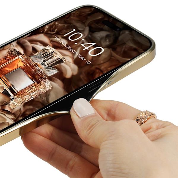 iPhone 14 Pro Max V-format fodral i modern stil - Brun Brun