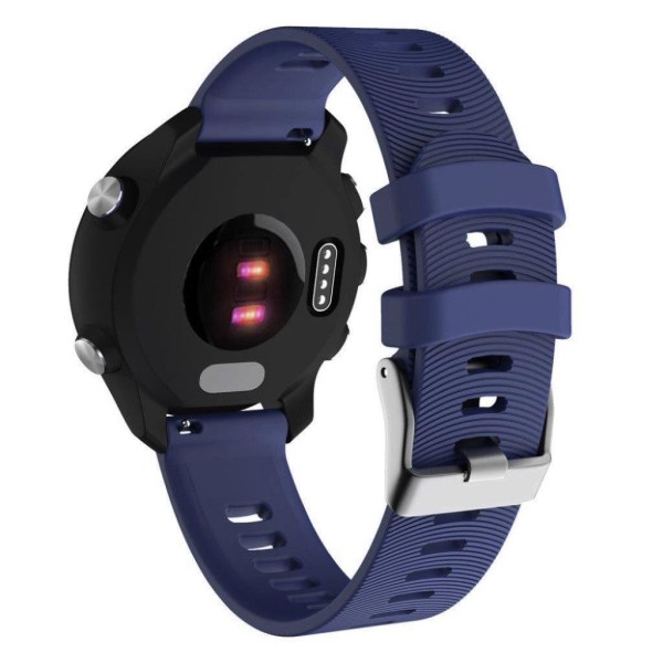 Garmin Vivomove / Forerunner 245 Music / 645 Music  silikone Urrem - Mørkeblå Blue