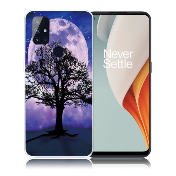 Deco OnePlus Nord N100 case - Tree and Moon Black