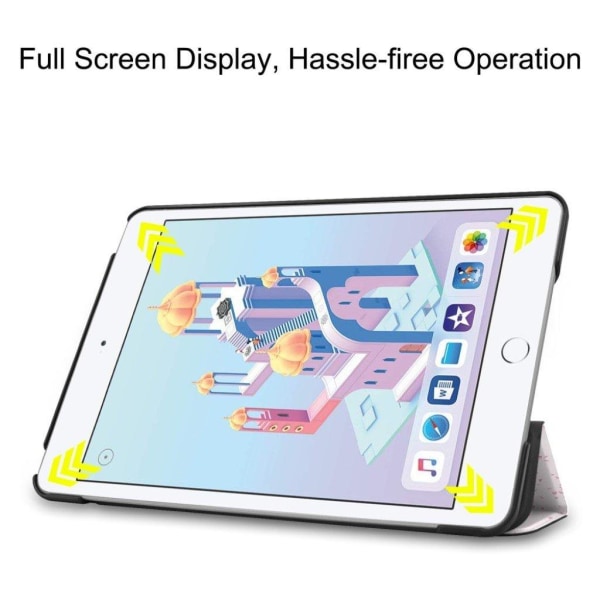 iPad Mini (2019) tri-fold leather case - Pretty Fairy multifärg