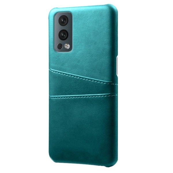 Dual Card Suojakotelo OnePlus Nord 2 5G - Vihreä Green