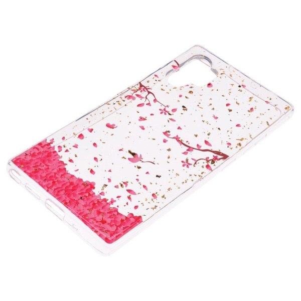 Deco Samsung Galaxy Note 10 Plus skal - Fallande Blommor Rosa