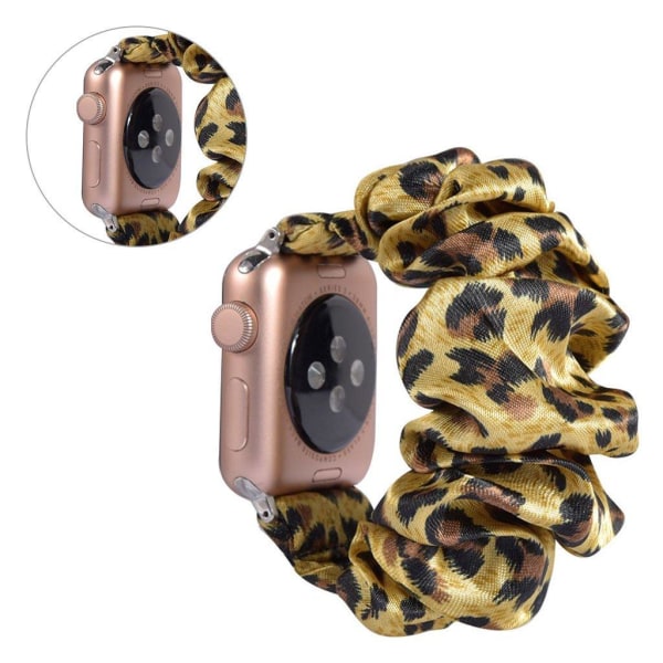 Apple Watch Series 5 44mm cool trasa mönster klockarmband - leop multifärg
