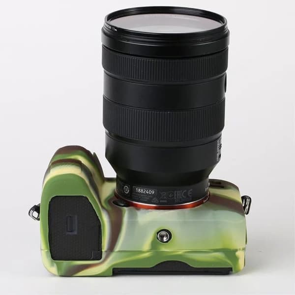 Sony A9 II silikonisuojus - Naamiointi Green