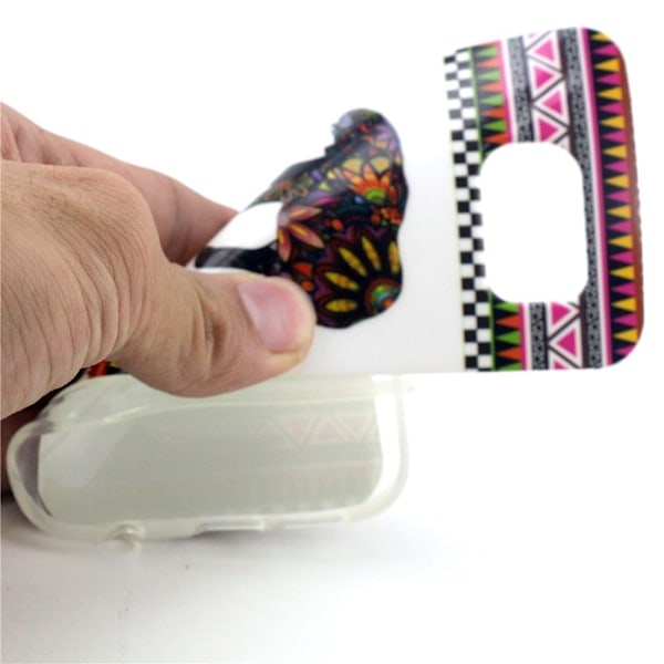 Westergaard Samsung Galaxy S6 Edge Suojakuori - Maya Tyyli Norsu Multicolor
