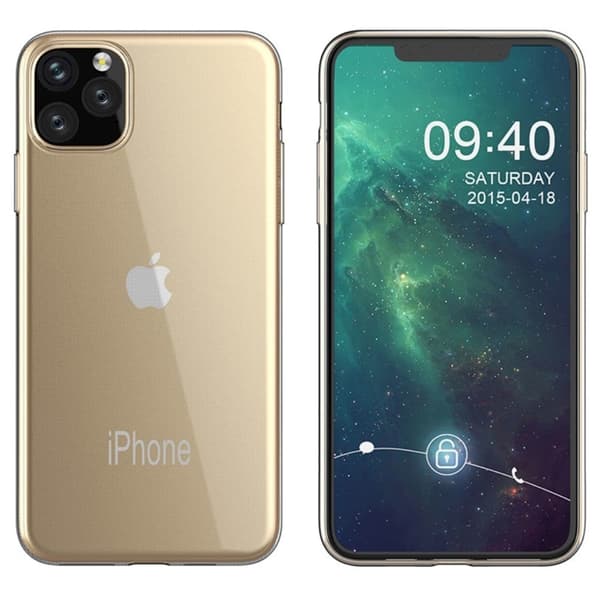 Ultrasmalt transparent fodral för iPhone 11 Pro Transparent