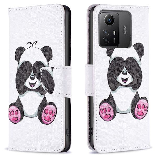 Wonderland Xiaomi Redmi Note 12s Flippetui - Panda White