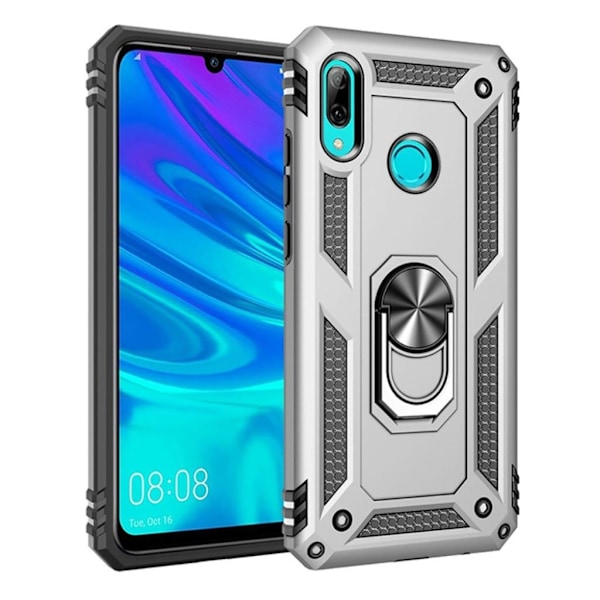 Bofink Combat Huawei P Smart 2019 skal - Silver/Grå Silvergrå