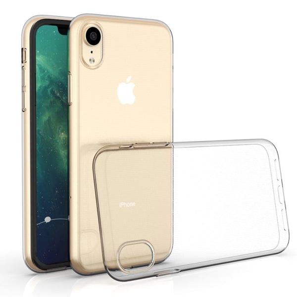 Ultra slim transparent case for iPhone Xr Transparent