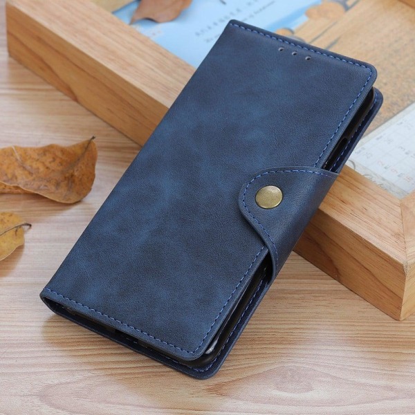 Alpha Motorola Moto E13 Flip Etui - Blå Blue