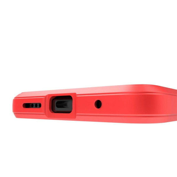 Mjukt greppformat Xiaomi Poco M4 Pro skal - Röd Röd