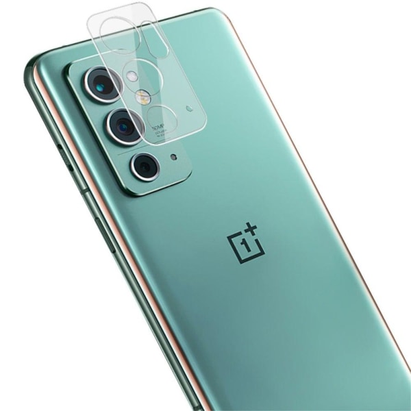 IMAK OnePlus 9RT 5G kameralinsedæksel af hærdet glas + linsedæksel af akryl Transparent