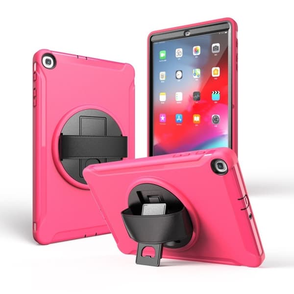 Samsung Galaxy Tab A 10.1 (2019) 360 vridbart hybridfodral - Ros Rosa