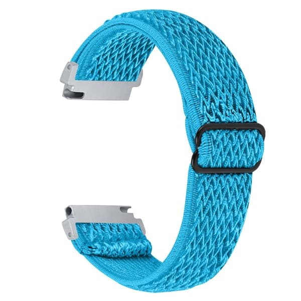 Samsung Galaxy Watch 3 (45mm) / (46mm) elastisk klokkerem med justerbar spenne - Himmelblå Blue
