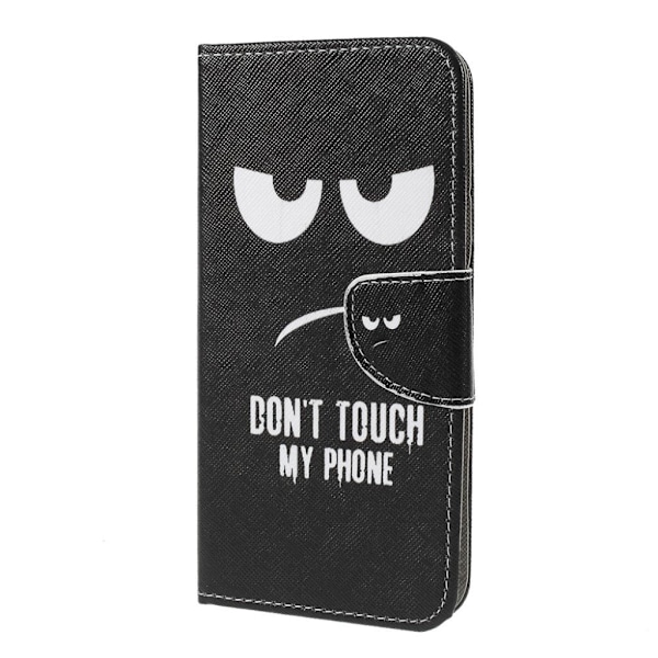 Wonderland Samsung Galaxy M20 etui - Do Not Touch My Phone Black