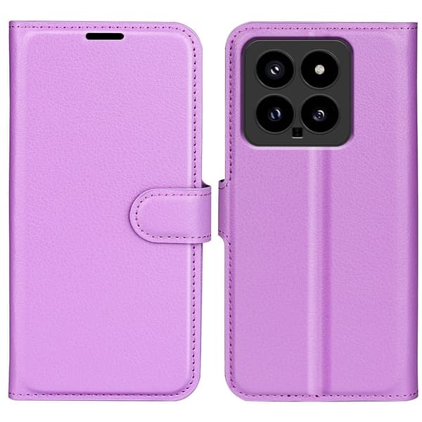 Classic Xiaomi 14 flip etui - Lilla Purple
