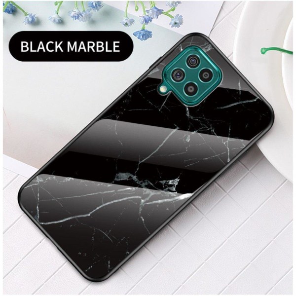 Fantasy Marble Samsung Galaxy F62 kotelot - [Patteri/Color] Black