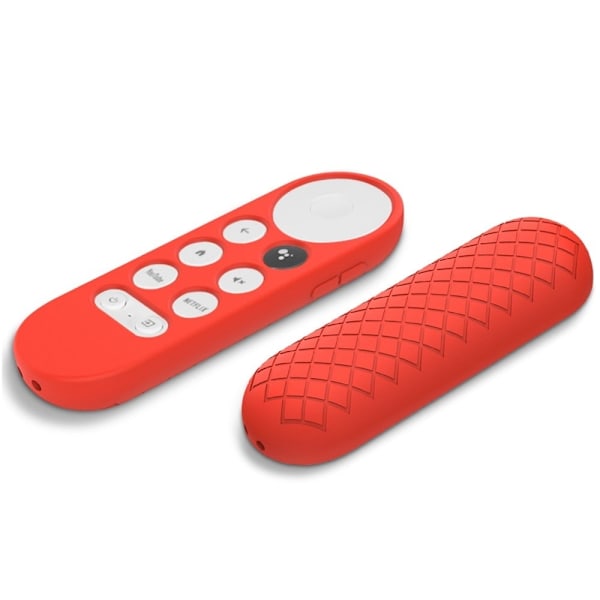 Google Chromecast 2020 TV silikonisuojus - Punainen Red