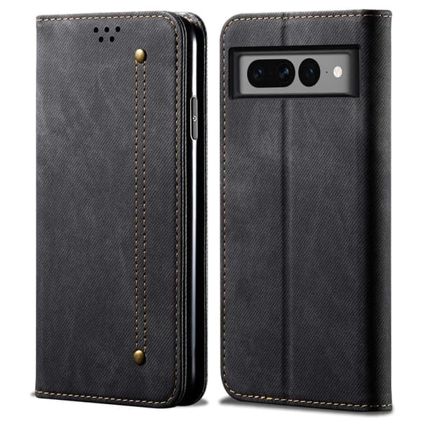 Jeans Google Pixel 7 Pro fodral - Svart Svart