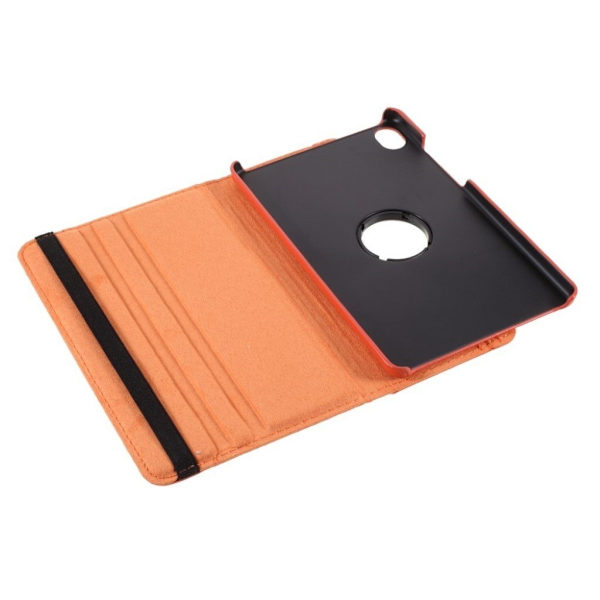 Lenovo Tab M8 360 roterbart läderfodral - Orange Orange