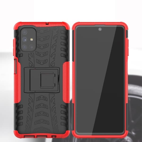 Offroad Samsung Galaxy M51 kotelot - Punainen Red