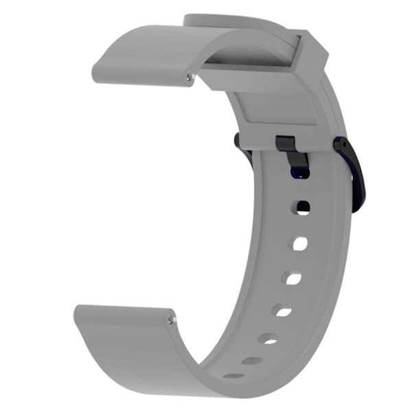 Amazfit Bip 20mm klockband av silikon - Grå Silvergrå