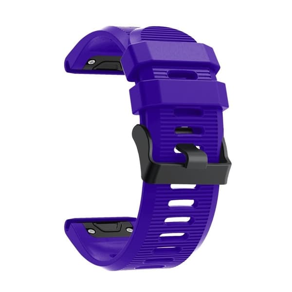 Garmin Fenix 5X Plus silikoneurrem - lilla Purple