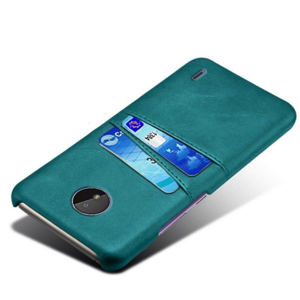 Nokia C10 skal med korthållare - Grön Grön