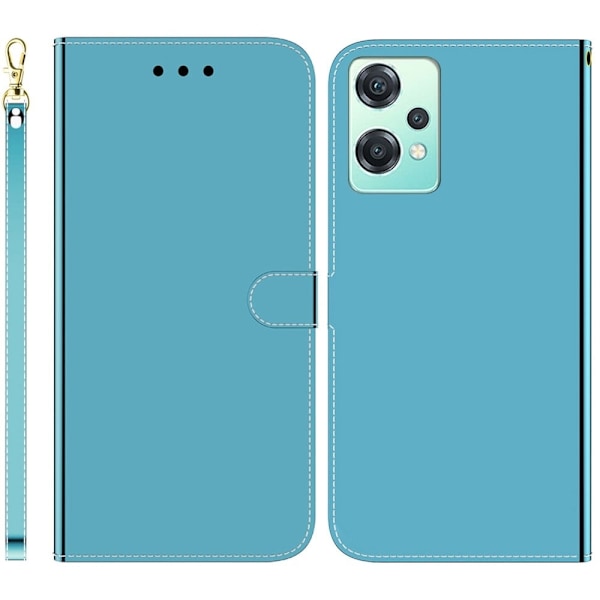 Mirror OnePlus Nord CE 2 Lite 5G flip-etui - Blå Blue