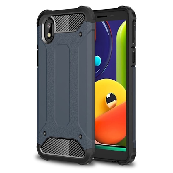 Suoja Samsung Galaxy A01 Core kotelot - Tummansininen Blue